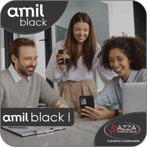 Plano de saúde Amil Black I com atendimento no Einstein e Sírio-Libanês - Mazza Corretora de Seguros.